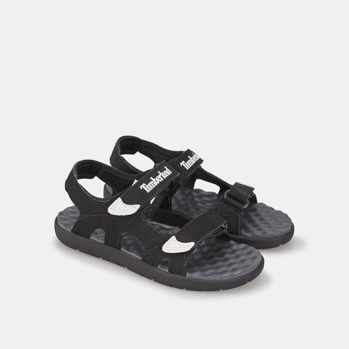 Timberland Kids' Perkins Row 2-Strap Sandals Black image number 1