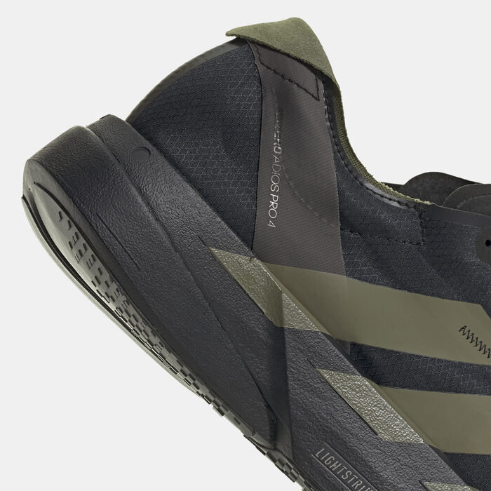 adidas Men's Adizero Adios Pro 4 Running Shoes Black adidas Men's Adizero Adios Pro 4 Running Shoes Black image number 4