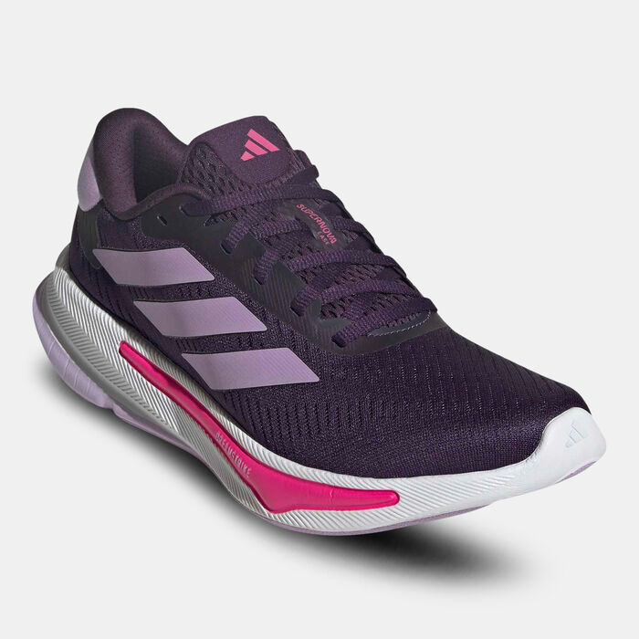 adidas Women's Supernova Ease Running Shoes Purple adidas Women's Supernova Ease Running Shoes Purple image number 1