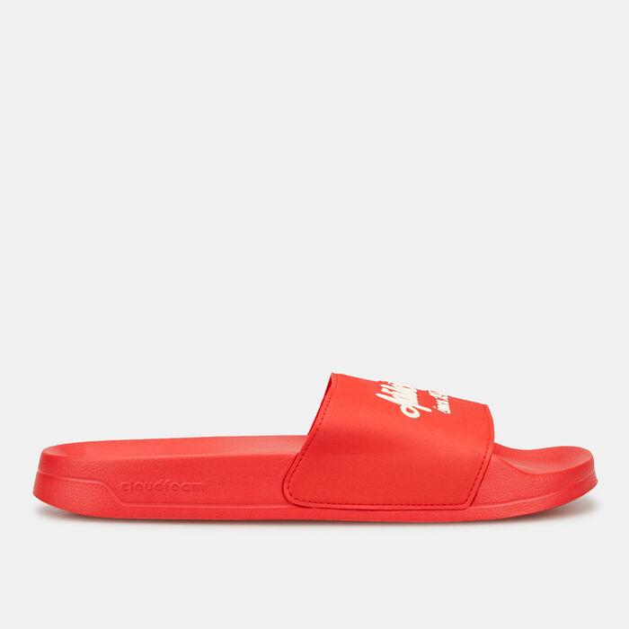 adidas Adilette Shower Slides Red adidas Adilette Shower Slides Red image number 1
