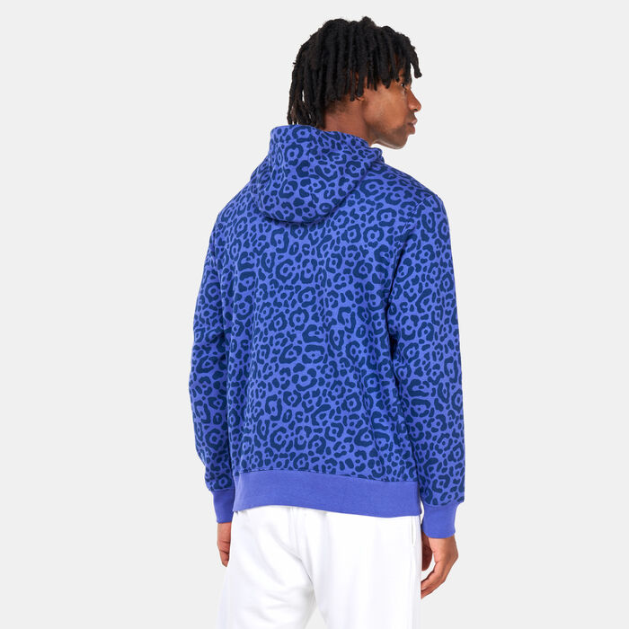 Nike Men's Sportswear Club Brazil Hoodie Blue Nike Men's Sportswear Club Brazil Hoodie Blue image number 1