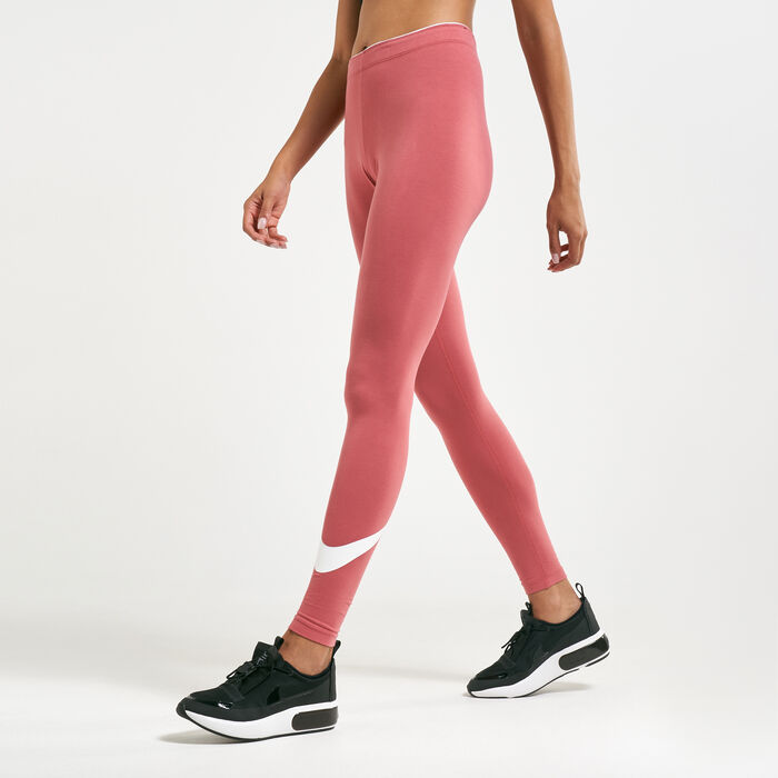 Buy Nike Women's Sportswear Club Logo 2 Leggings Orange in KSA -SSS
