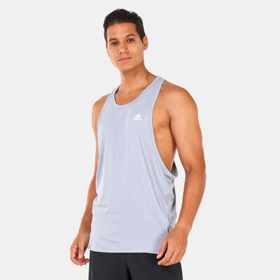 adidas Men's Training Tank Top Grey adidas Men's Training Tank Top Grey