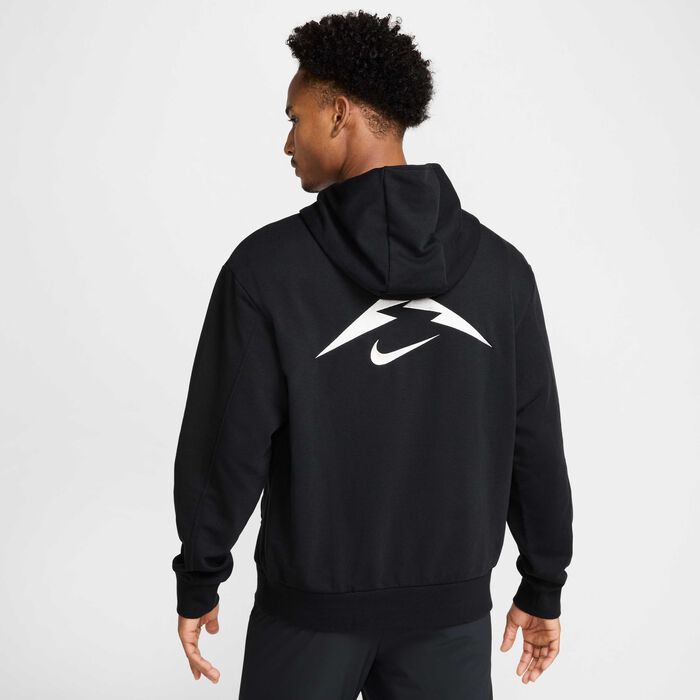 Nike Men's Trail Dri-FIT Magic Hour Running Hoodie Black Nike Men's Trail Dri-FIT Magic Hour Running Hoodie Black image number 1