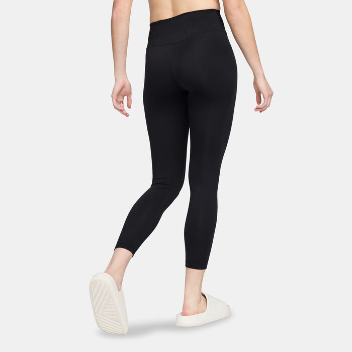 Nike Women's One Training Leggings Black Nike Women's One Training Leggings Black image number 2