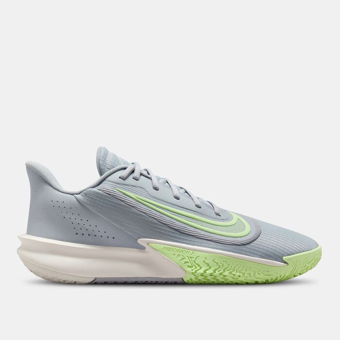 Nike Men's Precision 7 Basketball Shoes Grey image number 0