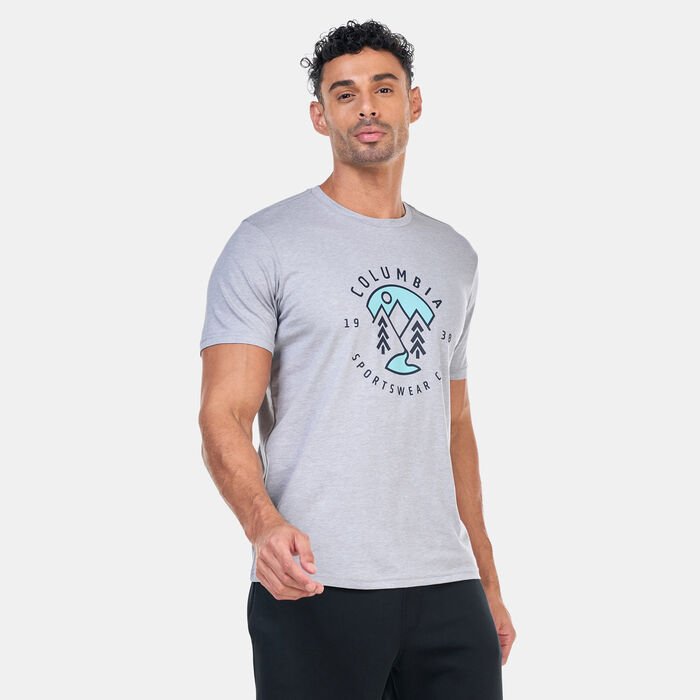 Columbia Men's Rapid Ridge™ Graphic T-Shirt Grey image number 0