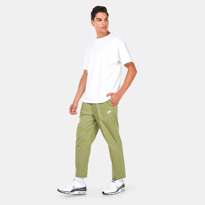 Nike Men's Sportswear Sport Essentails Woven Unlined Sneaker Pants Green Nike Men's Sportswear Sport Essentails Woven Unlined Sneaker Pants Green image number 2