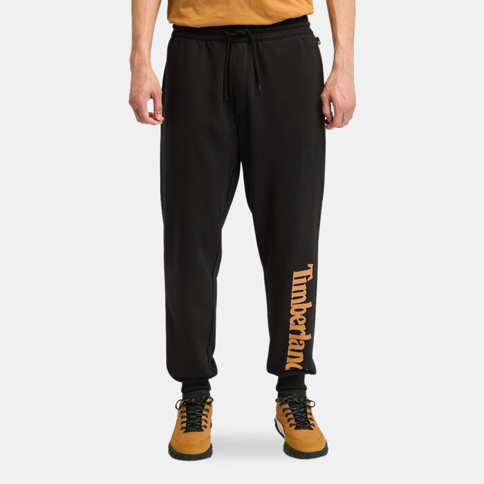 Timberland Men's Wordmark Logo Sweatpants Black image number 0