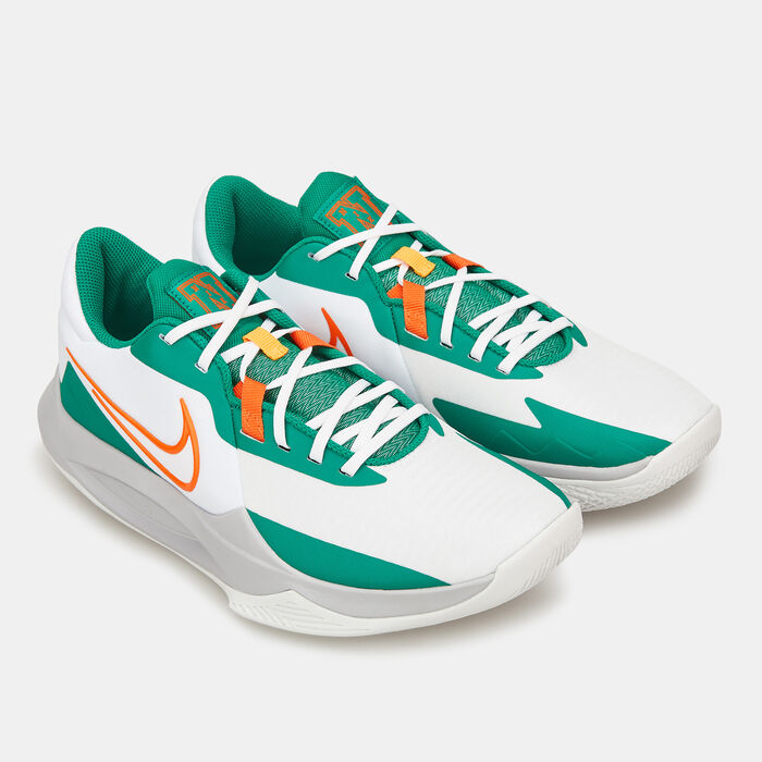Nike Precision VI Basketball Shoe White image number 2