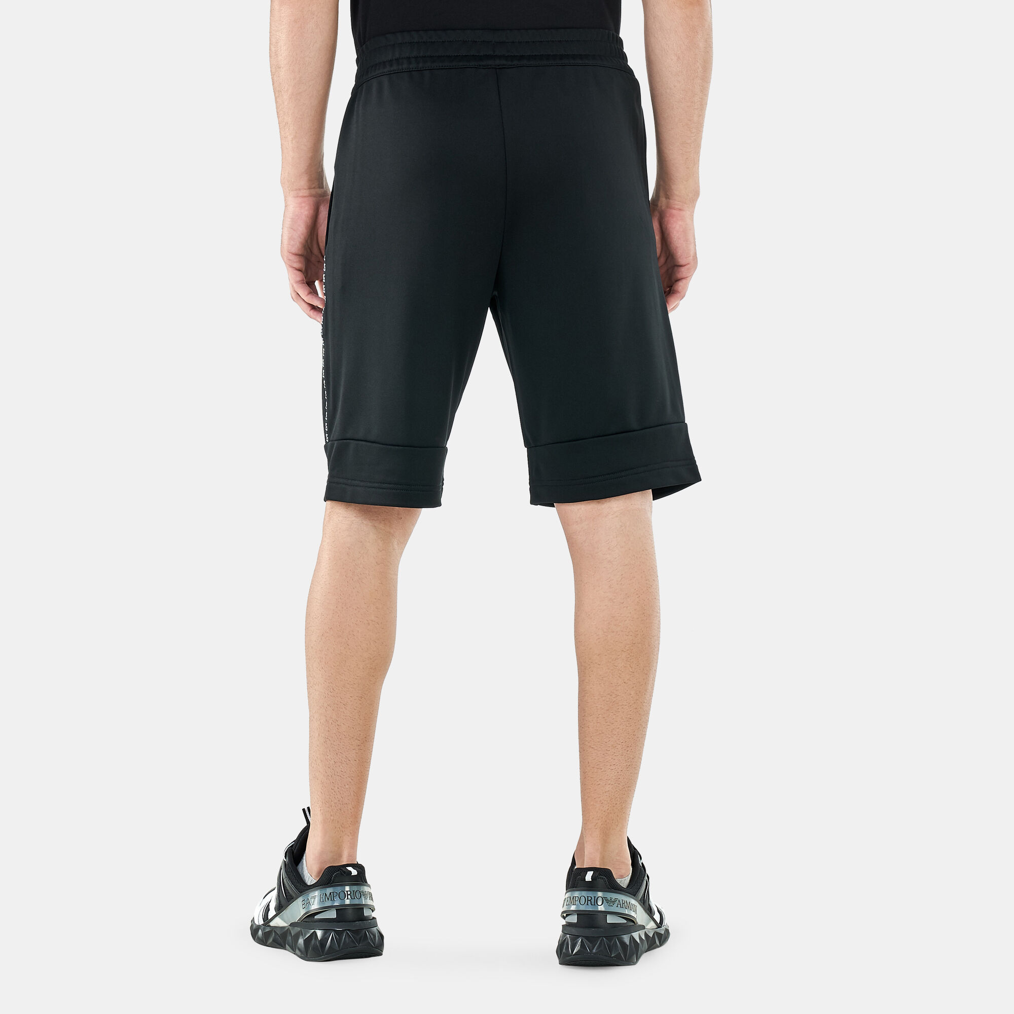 Men s Train Graphic Series Logo Shorts Black EA7 Emporio Armani in KSA SSS