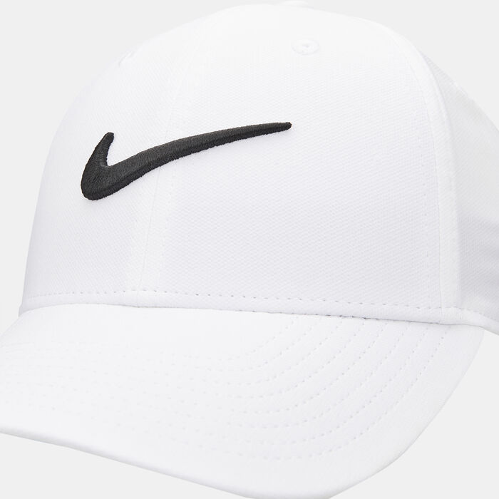 Nike Men's Dri-FIT Club Structured Swoosh Cap White Nike Men's Dri-FIT Club Structured Swoosh Cap White image number 2