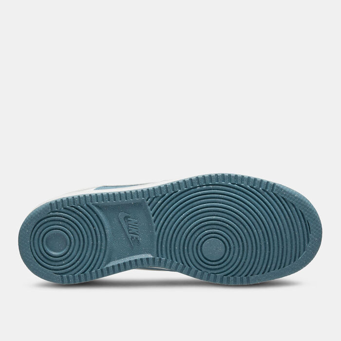 Nike Women's Court Vision Low Next Nature Shoes Blue Nike Women's Court Vision Low Next Nature Shoes Blue image number 2