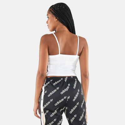 adidas Originals Women's Adicolor Classics Tank Top White adidas Originals Women's Adicolor Classics Tank Top White