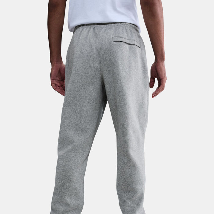 Nike Men's Club Fleece Pants Grey Nike Men's Club Fleece Pants Grey image number 4