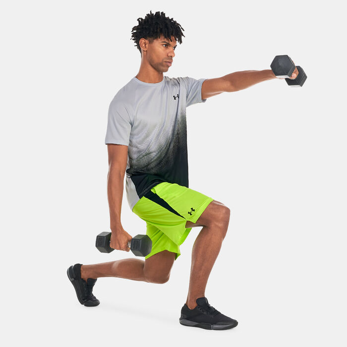 Under Armour Men's UA Tech™ Vent Shorts Green Under Armour Men's UA Tech™ Vent Shorts Green image number 2