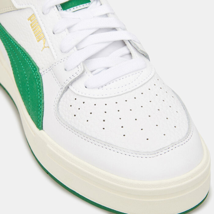 PUMA Men's California Pro Suede Formstrip Shoes White PUMA Men's California Pro Suede Formstrip Shoes White image number 4