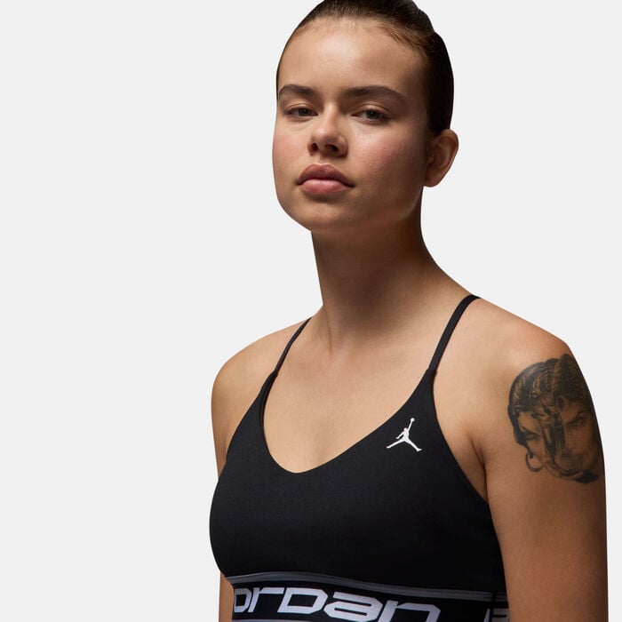 Jordan Women's Sport Indy Dri-FIT Light-Support Training Sports Bra Black Jordan Women's Sport Indy Dri-FIT Light-Support Training Sports Bra Black image number 3