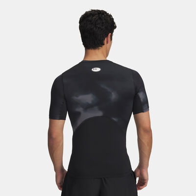 Under Armour Men's HeatGear Graphic Printed Training T-Shirt Black Under Armour Men's HeatGear Graphic Printed Training T-Shirt Black