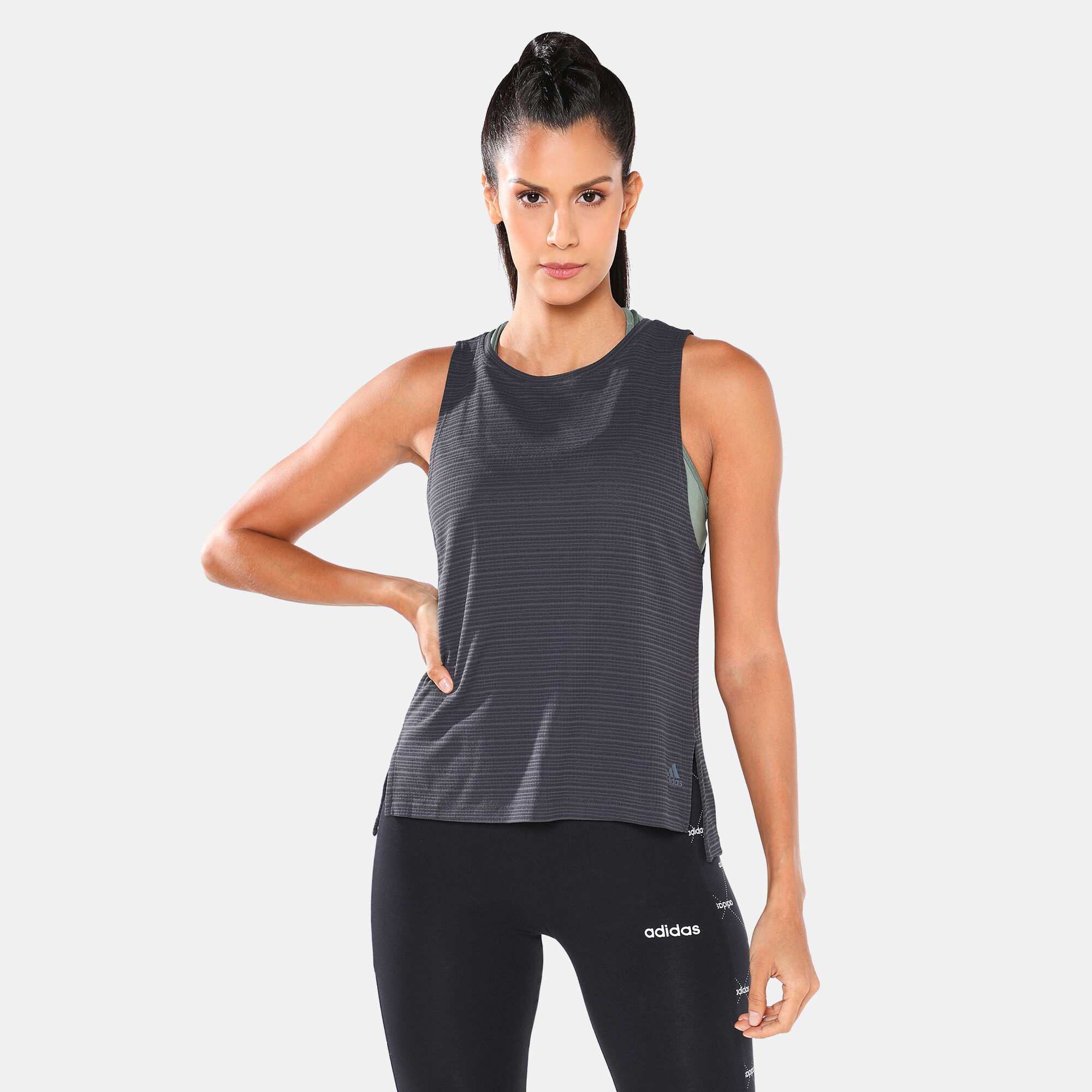 Buy adidas Women s Chill Tank Top Grey in KSA SSS