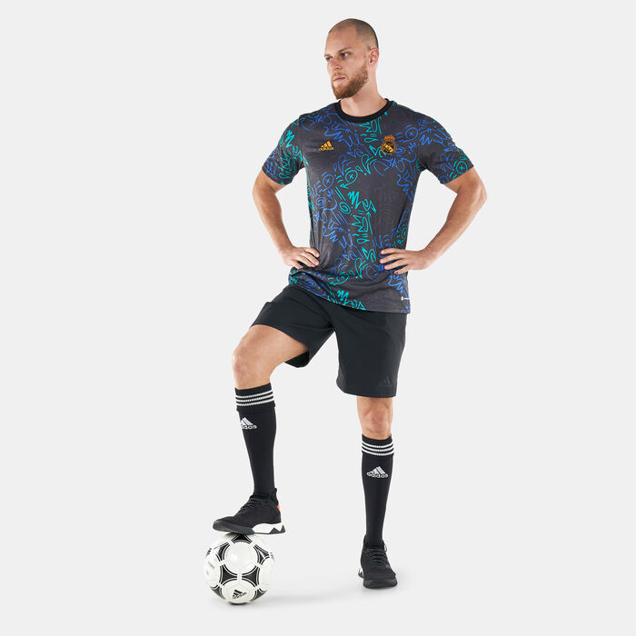 adidas Men's Real Madrid Pre-Match Jersey Multi-Color adidas Men's Real Madrid Pre-Match Jersey Multi-Color image number 2
