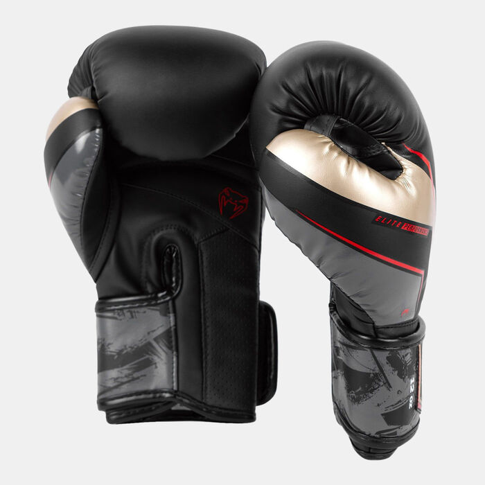 Venum Elite Evo Boxing Gloves Black Venum Elite Evo Boxing Gloves Black image number 6