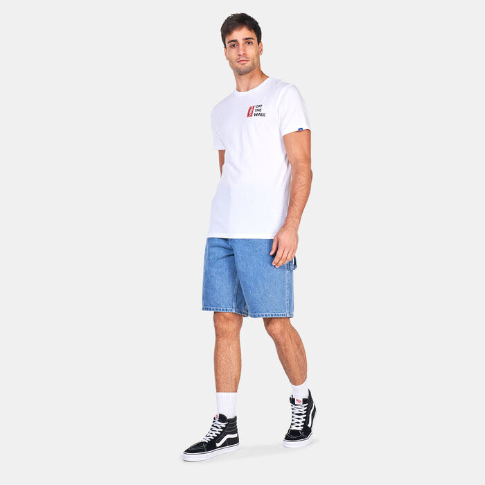 Vans Men's Drill Chore Loose Denim 22-inch Shorts Blue Vans Men's Drill Chore Loose Denim 22-inch Shorts Blue image number 2