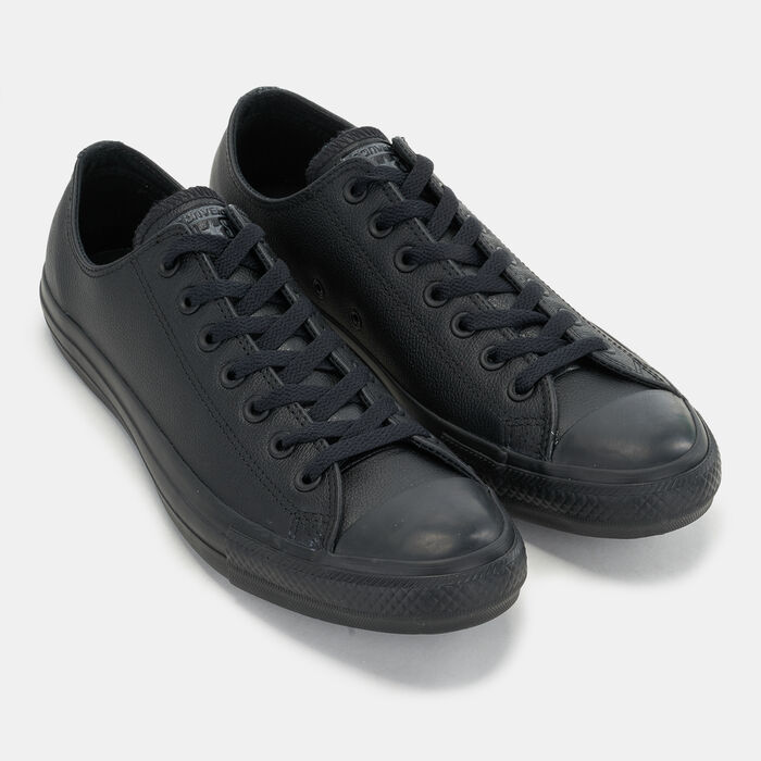 Converse Chuck Taylor All Star Leather Unisex Shoe Black Converse Chuck Taylor All Star Leather Unisex Shoe Black image number 1