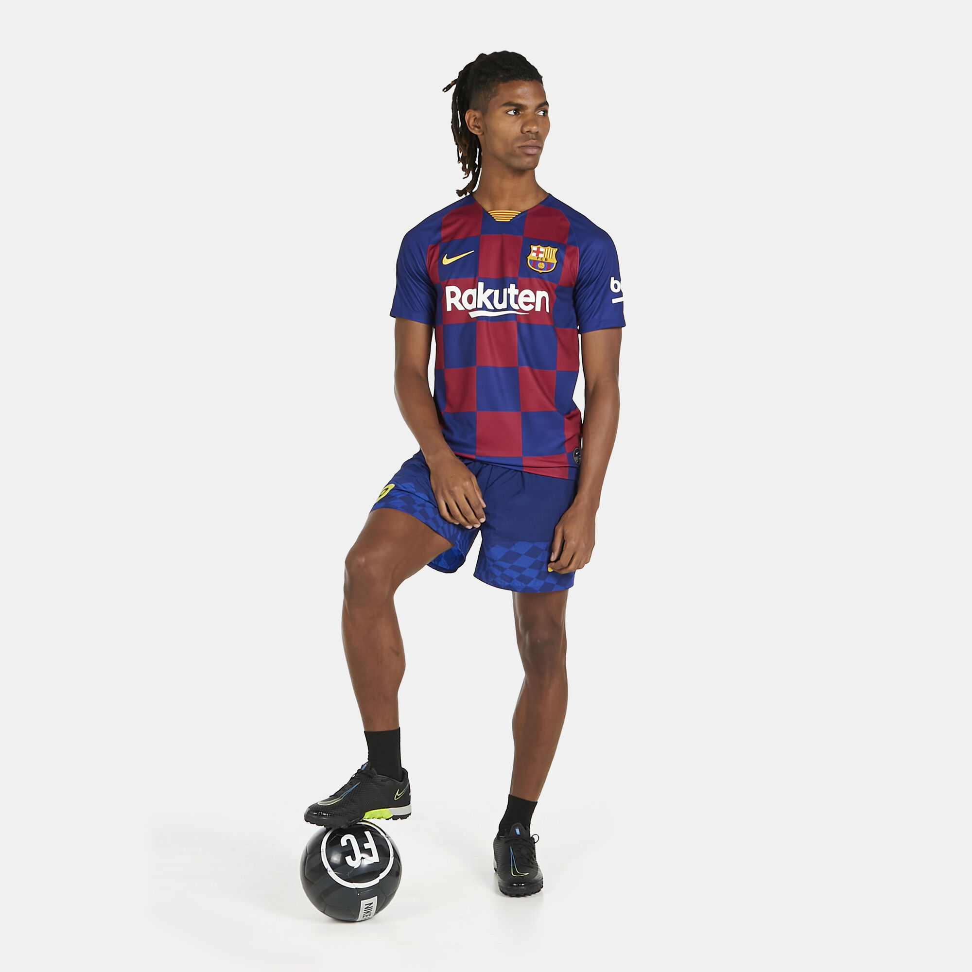 Men s FC Barcelona Stadium Home Jersey T Shirt 2019 20
