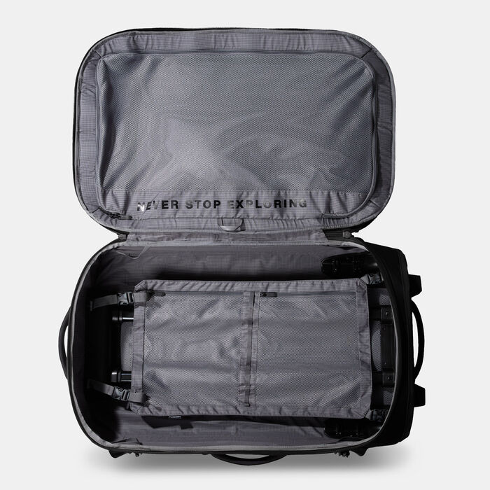 The North Face Base Camp Rolling Thunder Luggage Trolley Bag Black The North Face Base Camp Rolling Thunder Luggage Trolley Bag Black image number 2