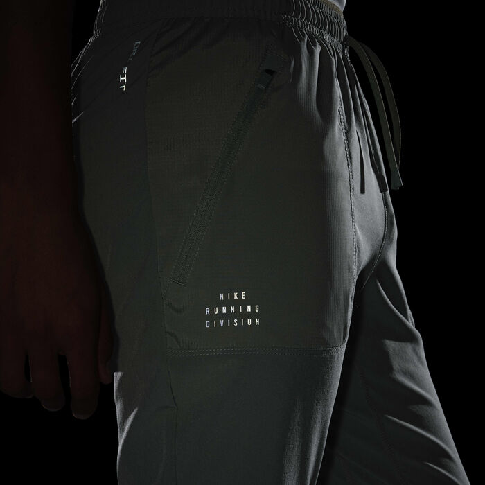 Nike Men's Phenom Running Division Dri-FIT Running Trousers Green Nike Men's Phenom Running Division Dri-FIT Running Trousers Green image number 8