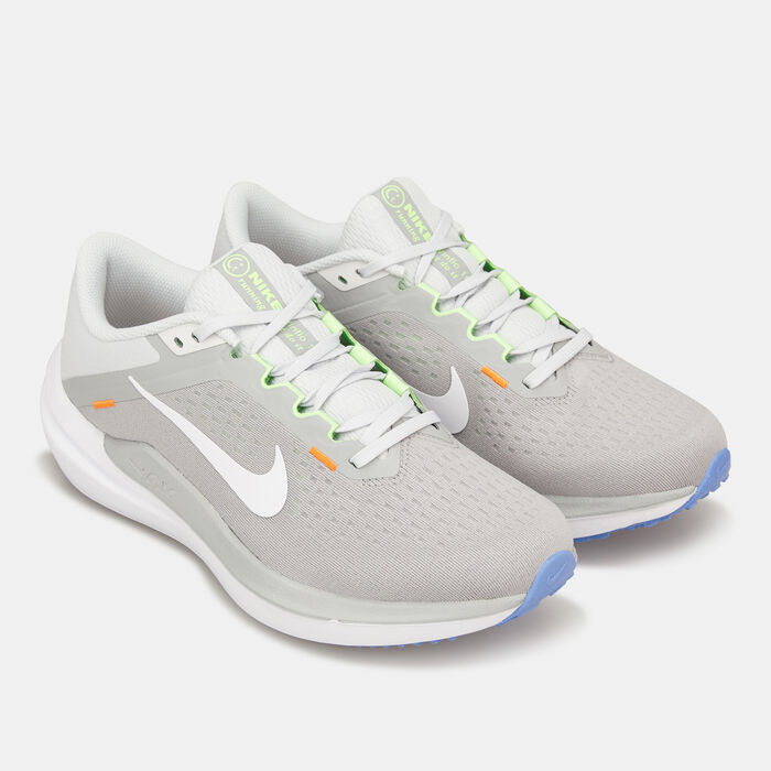 Nike Women's Winflo 10 Road Running Shoe Grey Nike Women's Winflo 10 Road Running Shoe Grey image number 2