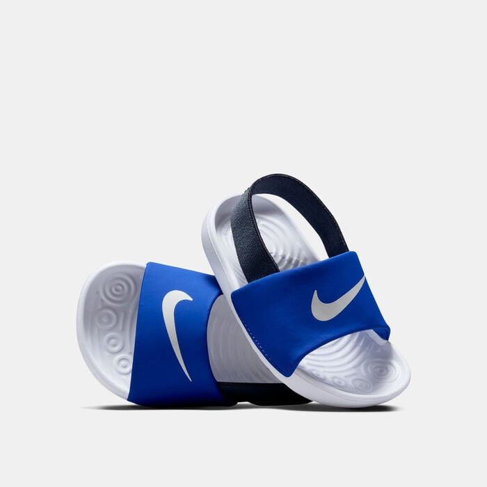Nike Kids' Kawa Slides (Baby and Toddler) Blue Nike Kids' Kawa Slides (Baby and Toddler) Blue image number 4
