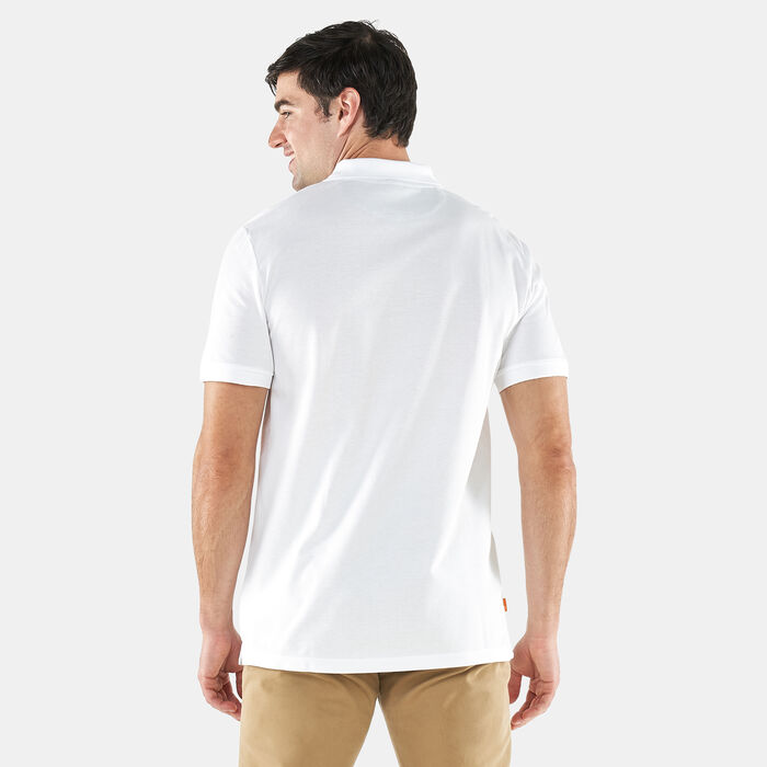 Timberland Men's Millers River Polo Shirt White Timberland Men's Millers River Polo Shirt White image number 1