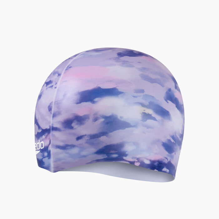 Speedo Kids' Digital Printed Swimming Cap Multi-Color Speedo Kids' Digital Printed Swimming Cap Multi-Color image number 1