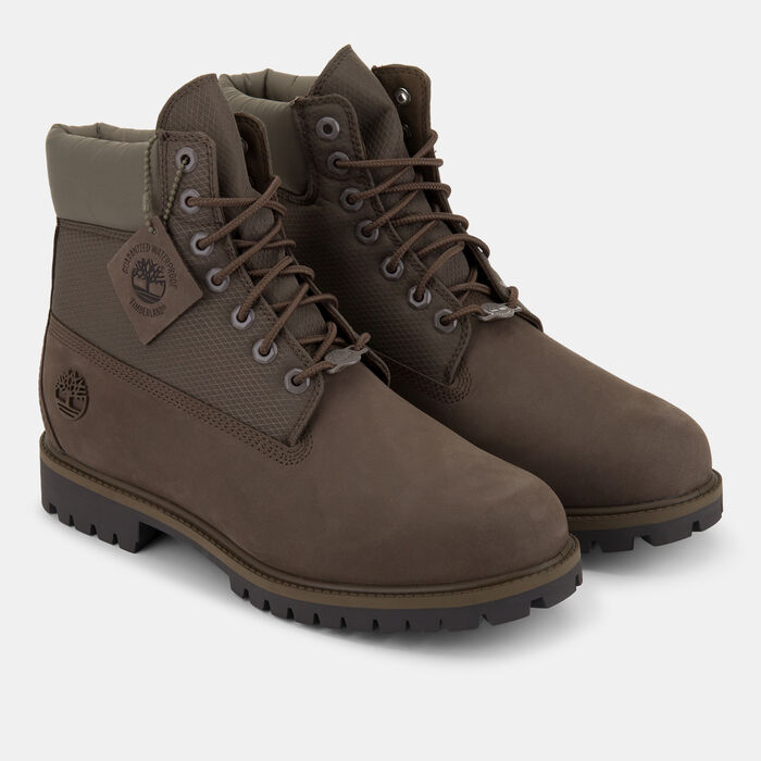 Timberland Men's Premium 6-Inch Waterproof Boots White image number 1