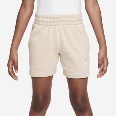 Nike Kids' Sportswear Club Fleece Shorts Beige