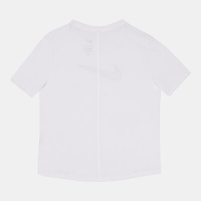 Nike Kids' Dri-FIT One Graphic T-Shirt White
