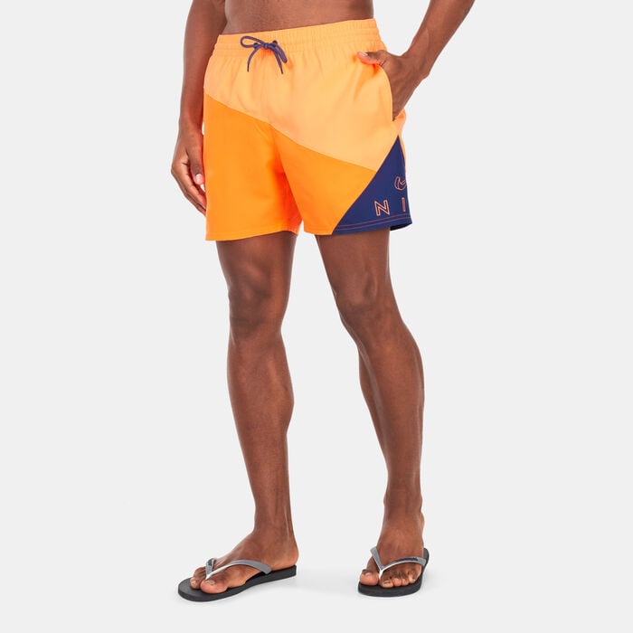 Nike Swim Men's Logo Jackknife 5-Inch Swimming Shorts Orange Nike Swim Men's Logo Jackknife 5-Inch Swimming Shorts Orange image number 0