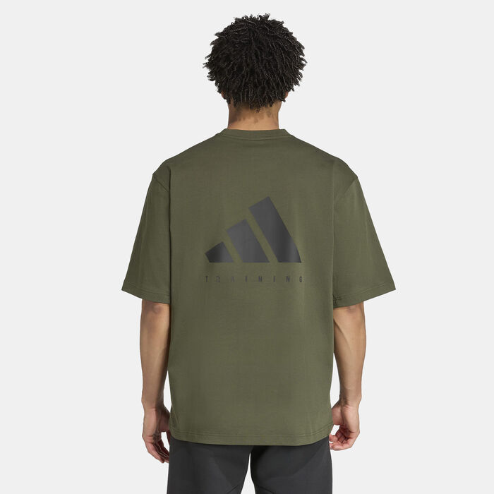 adidas Men's Power Training T-Shirt Green adidas Men's Power Training T-Shirt Green image number 1