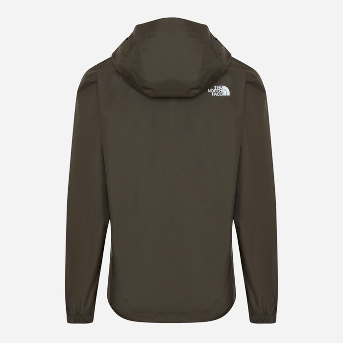 The North Face Men's Quest Rain Jacket Green image number 1