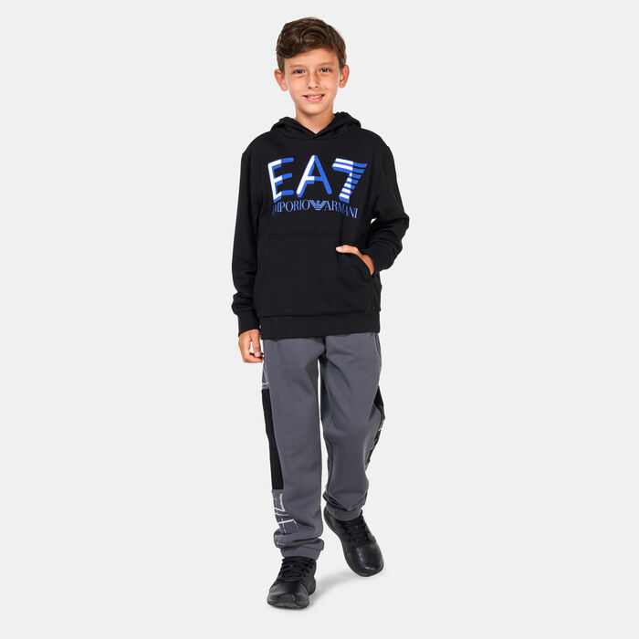 EA7 Emporio Armani Kids' Visibility Sweatpants Grey EA7 Emporio Armani Kids' Visibility Sweatpants Grey image number 2