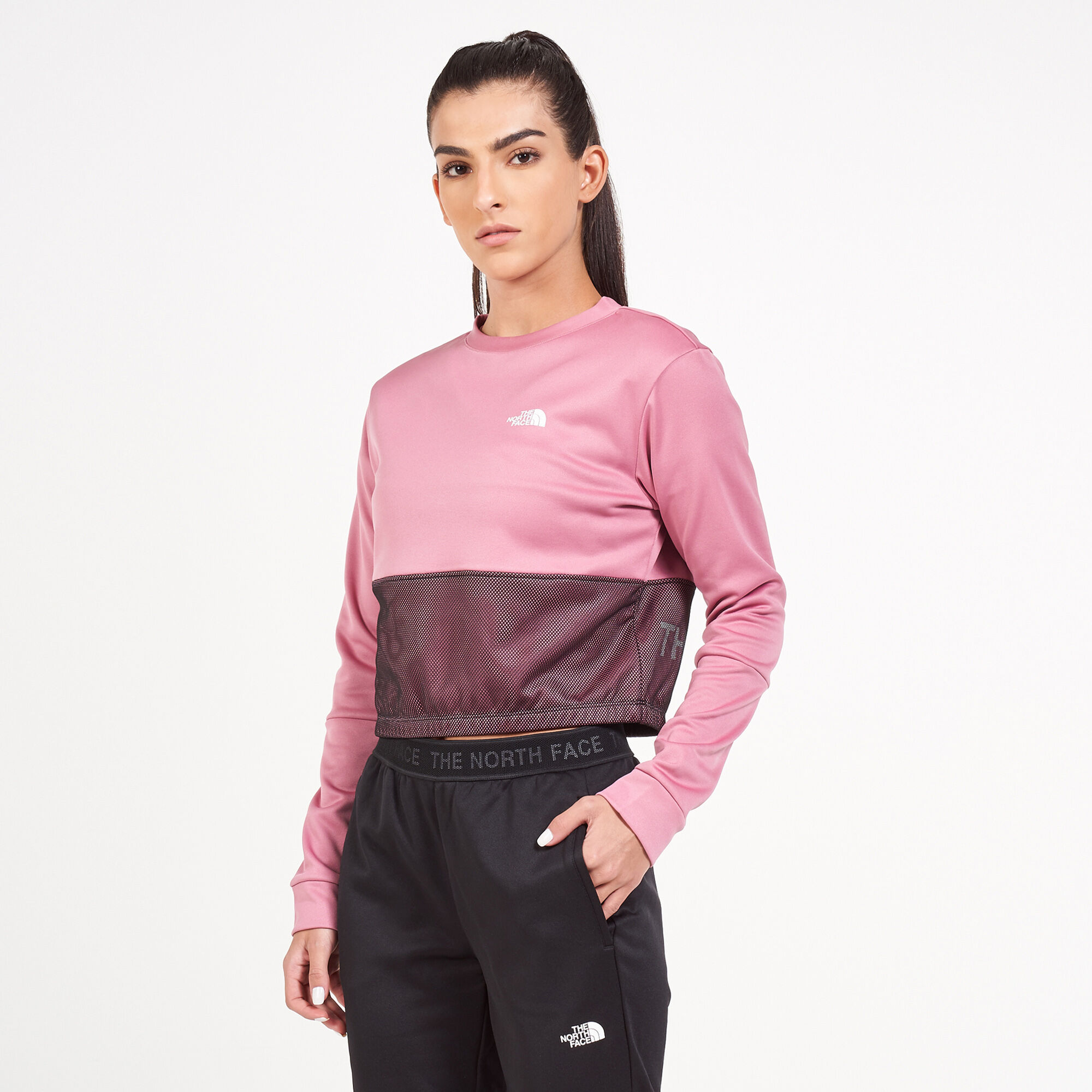 Women's train sales n logo pullover