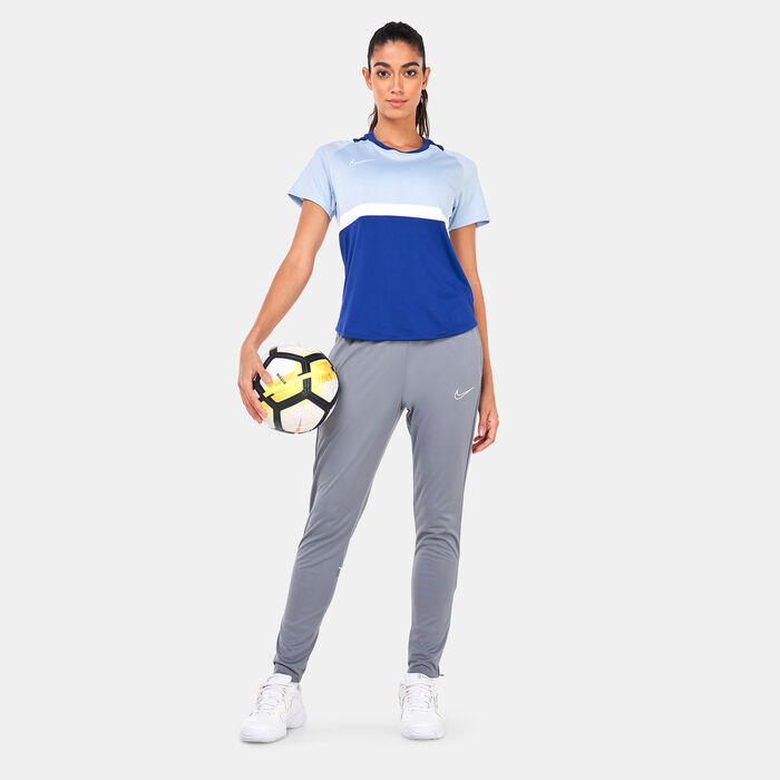 Nike Women's Dri-FIT Academy Pants Grey Nike Women's Dri-FIT Academy Pants Grey image number 2