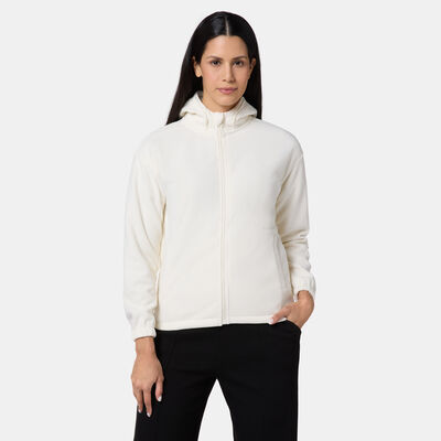 Sun and Sand Sports Women's Fleece Jacket White
