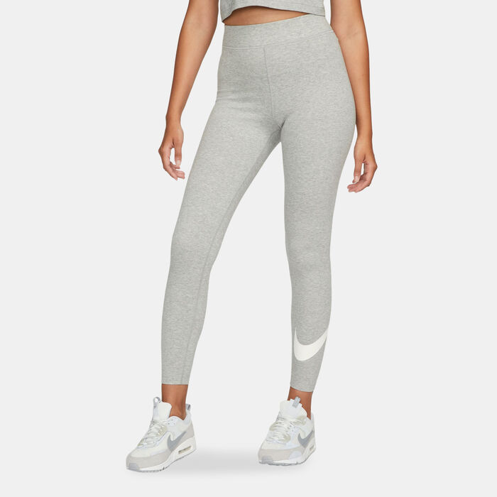 Nike Women's Sportswear Classics Graphic Leggings Grey image number 0
