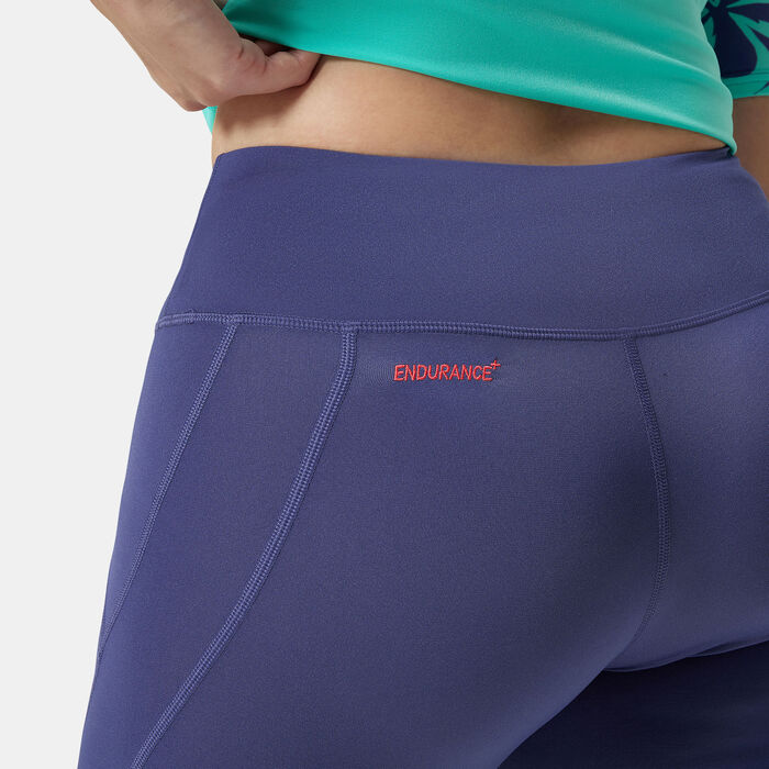 Speedo Women's Panel 3/4 Swimming Pants Purple Speedo Women's Panel 3/4 Swimming Pants Purple image number 3
