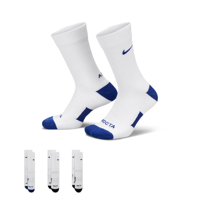 Nike NOCTA 160 Racing Crew Socks (3 Pairs) Multi-Color Nike NOCTA 160 Racing Crew Socks (3 Pairs) Multi-Color image number 0