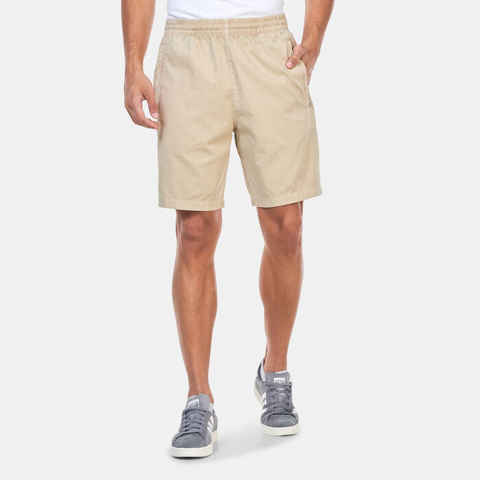 adidas Originals Men's Trefoil Essentials+ Dye Shorts Beige adidas Originals Men's Trefoil Essentials+ Dye Shorts Beige image number 0