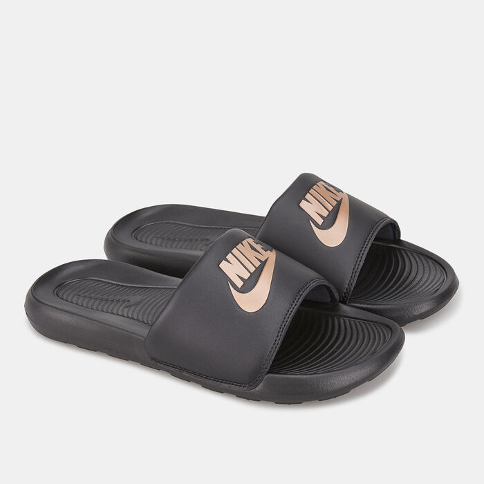 Nike Women's Victori Slides Black image number 0